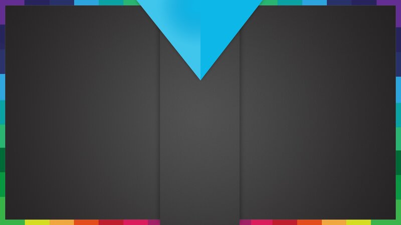 Abstract Geometric Design — Black, Calm