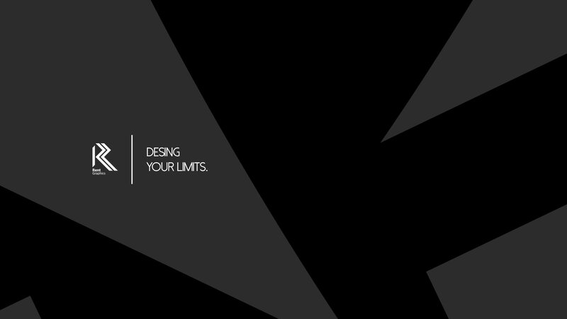 Abstract Geometric Design — Black, Serious