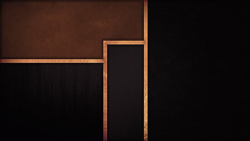 Abstract Geometric Design — Brown
