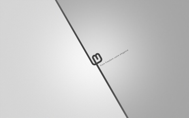 Abstract Geometric Design — Gray, Calm