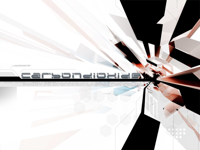 Abstract Geometric Design — White, Dynamic, Digital Art, Text