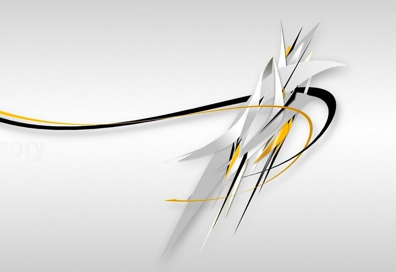 Abstract Geometric Design — White