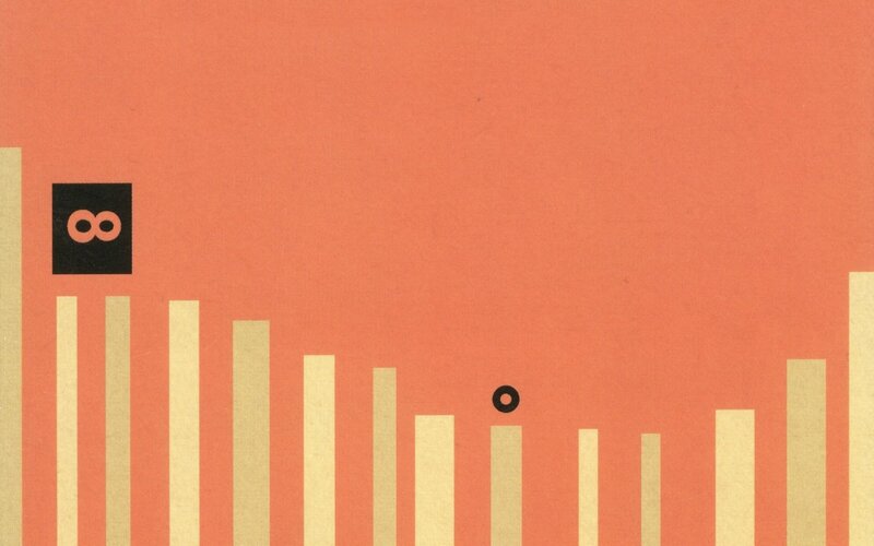 abstract geometric design with bars
