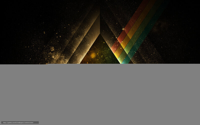 Abstract geometric design with light rays