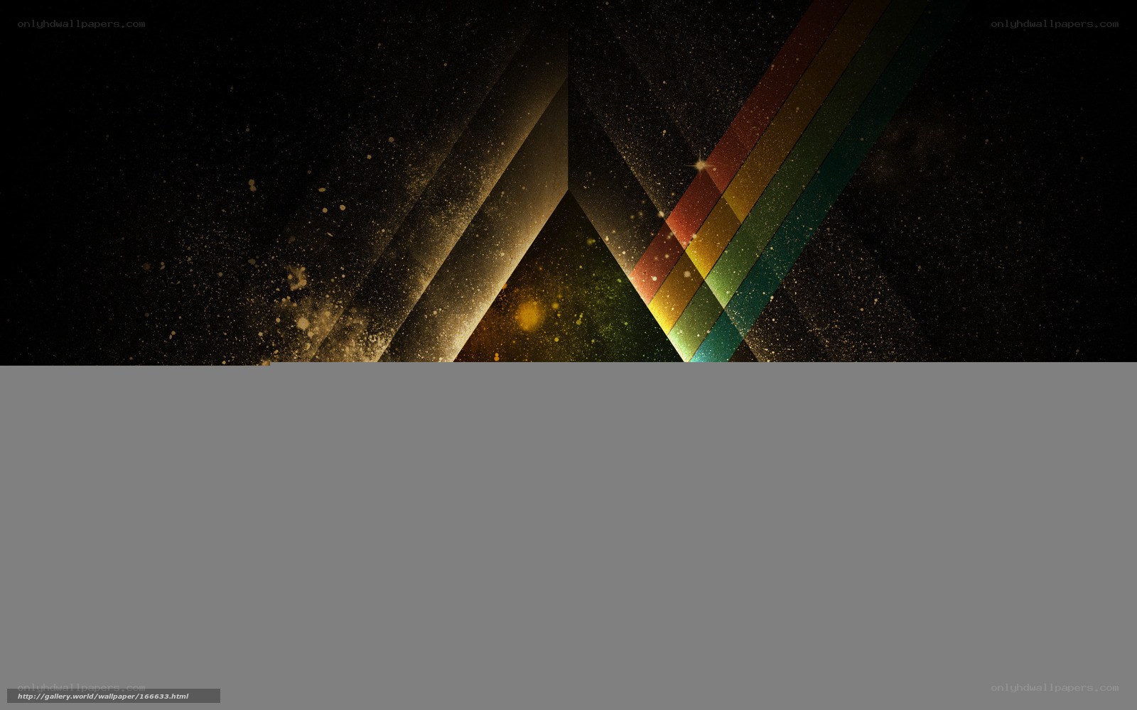 Abstract geometric design with light rays