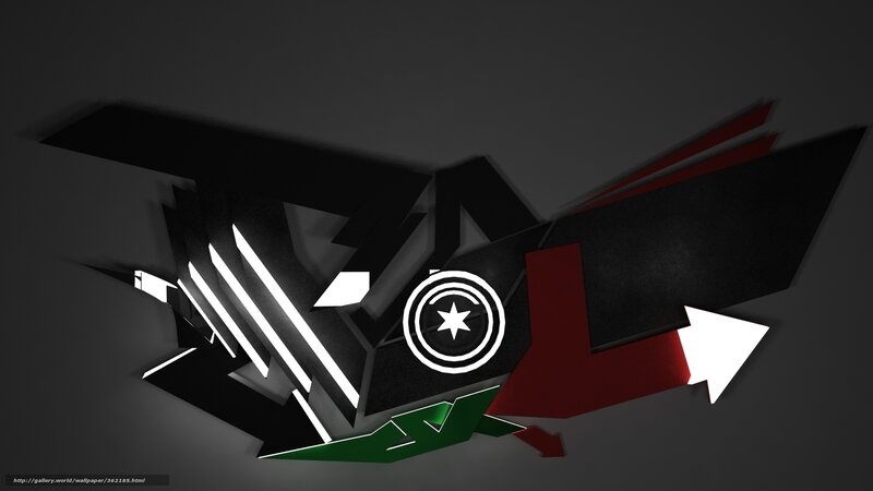 abstract geometric design with star