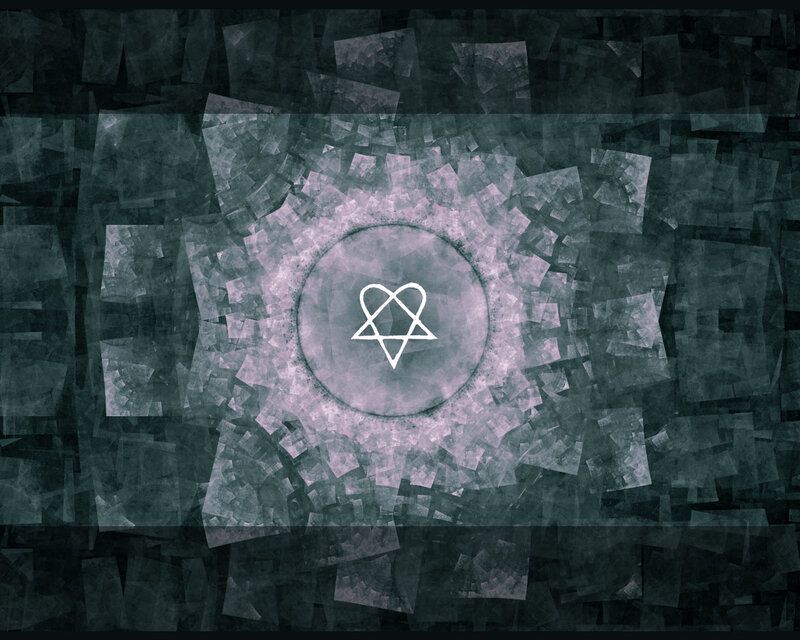 abstract geometric design with symbol