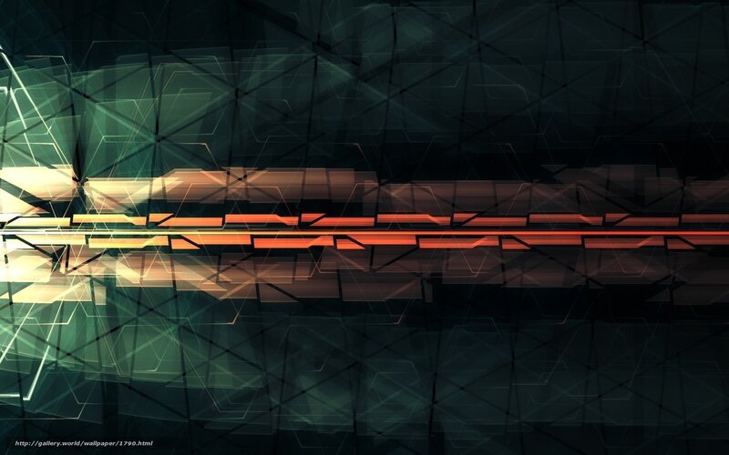 abstract geometric digital art