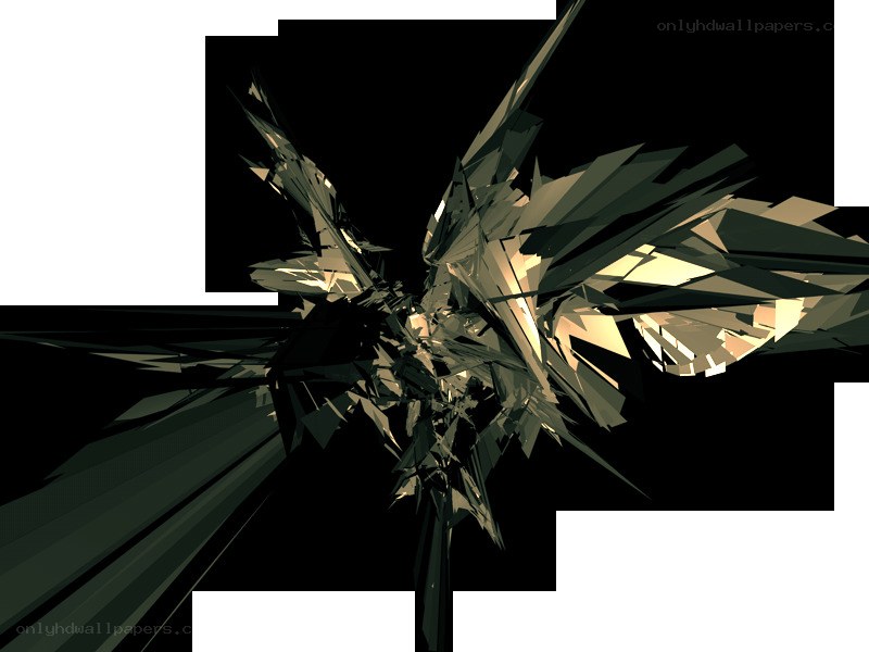 Abstract geometric explosion