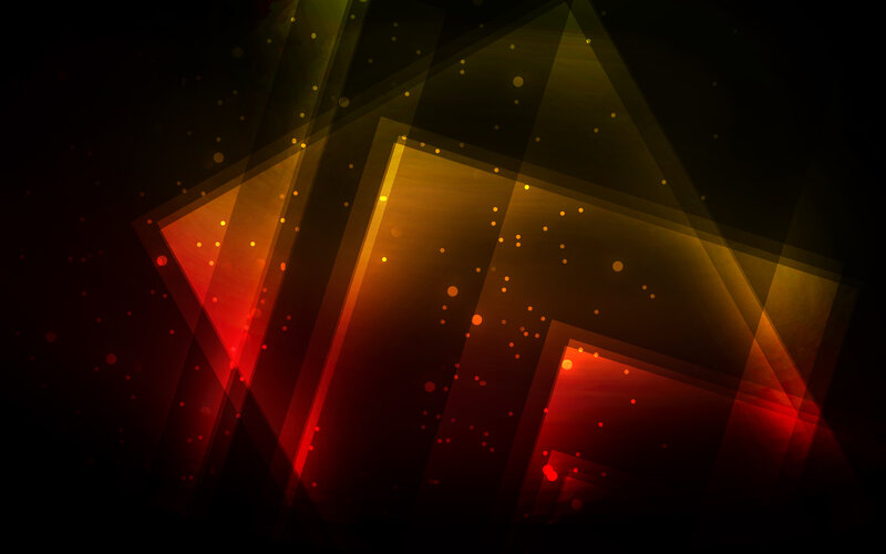 Abstract geometric light design