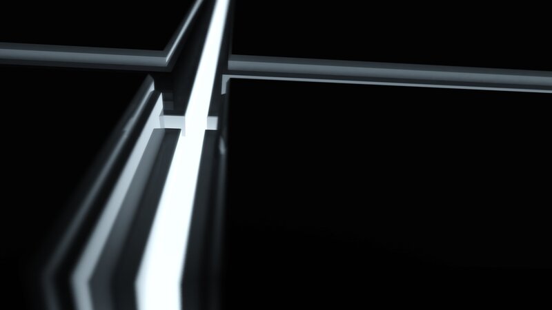 abstract geometric light design