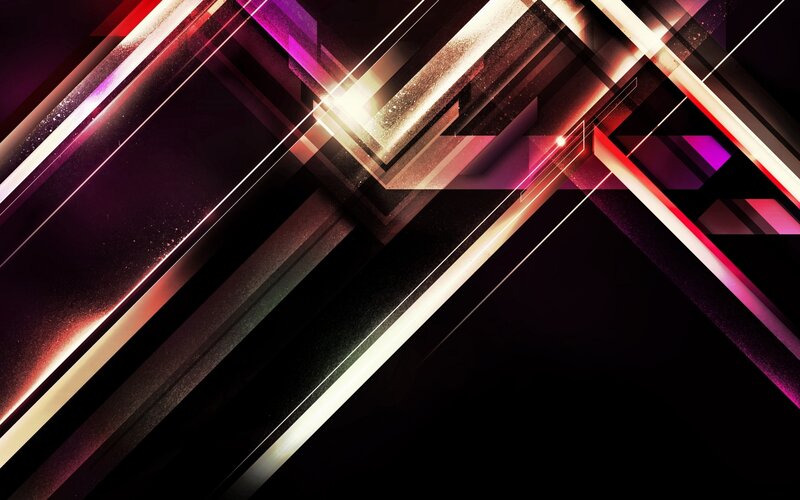 Abstract geometric light design