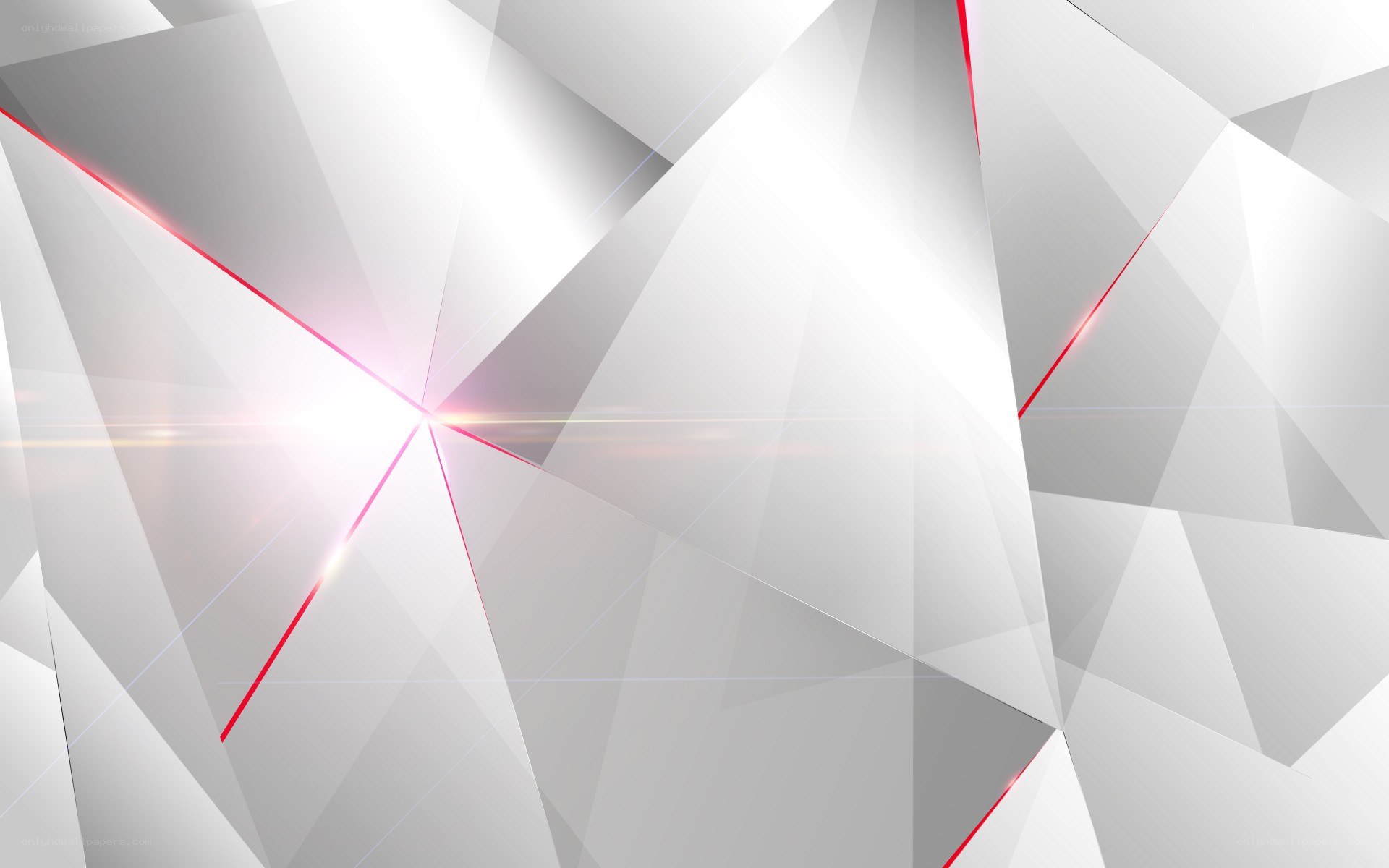 abstract geometric light design