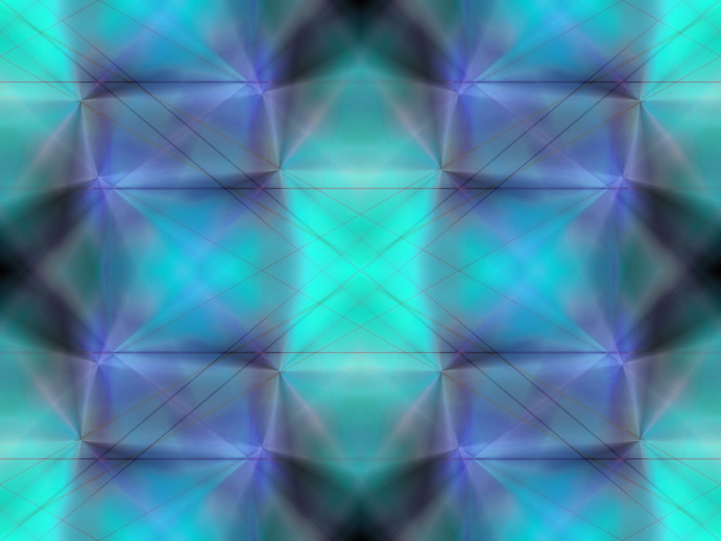 Abstract geometric light pattern