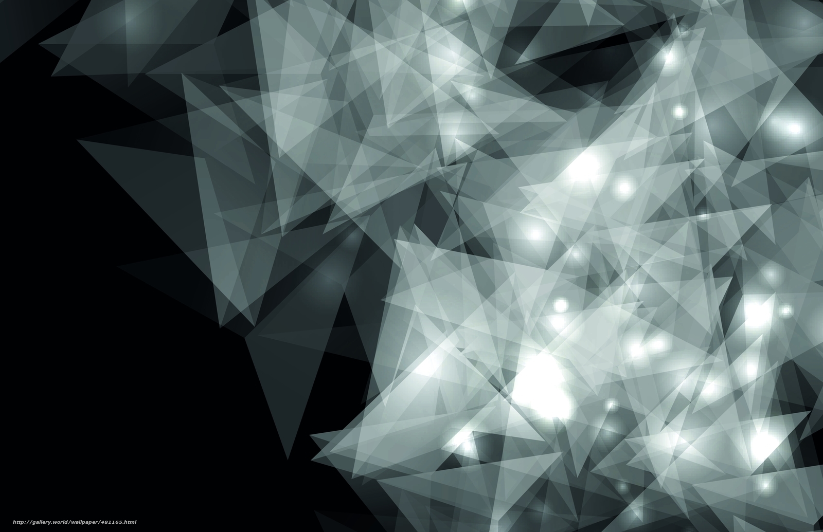 abstract geometric light pattern