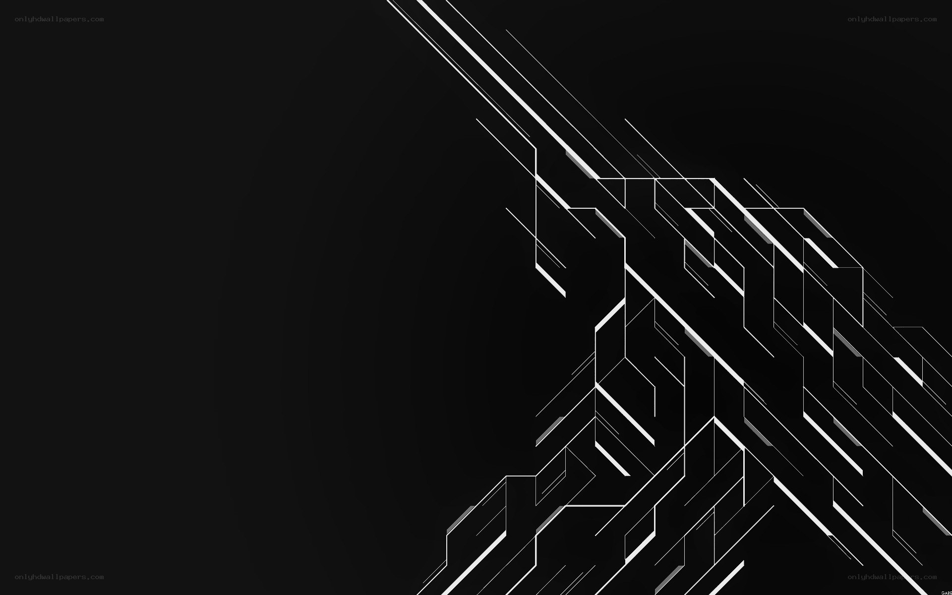 abstract geometric line art