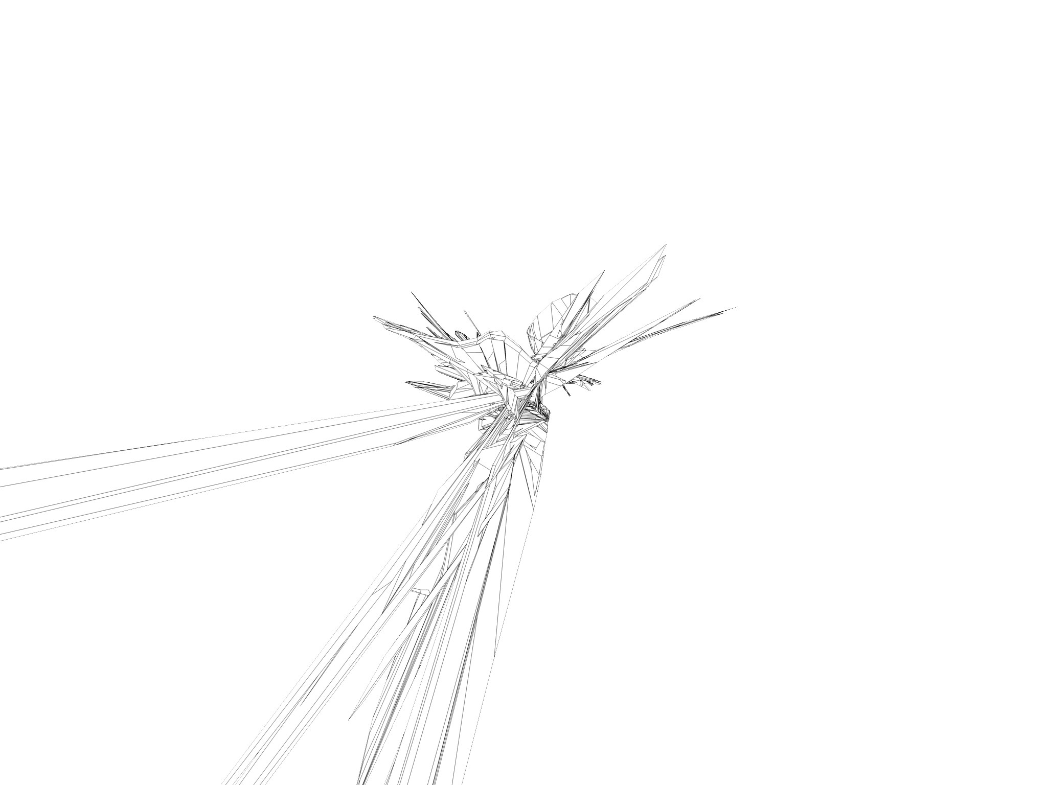 abstract geometric line art