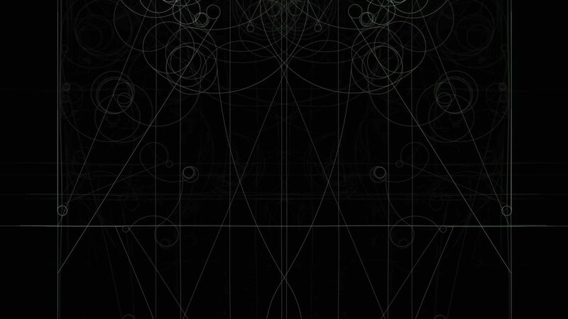 abstract geometric line art