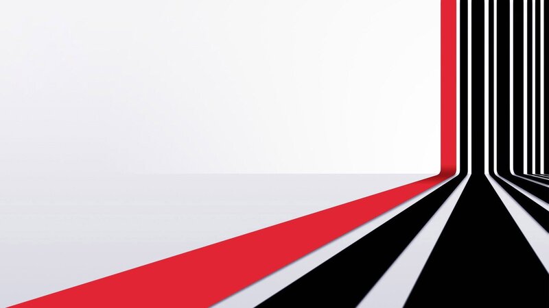 Abstract Geometric Lines — Red, Minimalist