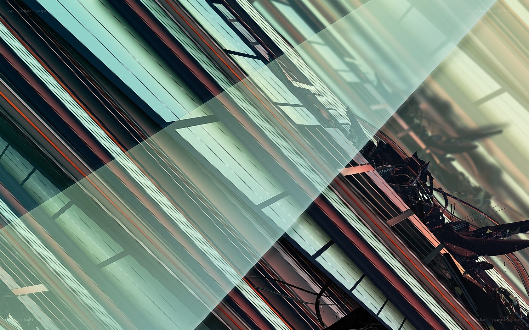 Abstract geometric lines