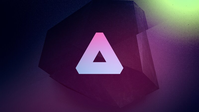 abstract geometric logo design