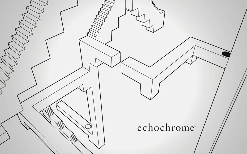 abstract geometric maze