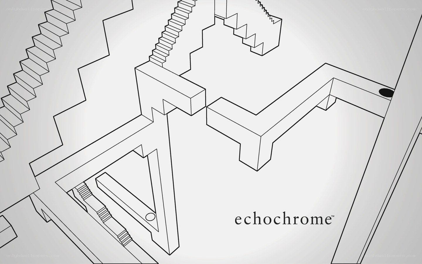 abstract geometric maze