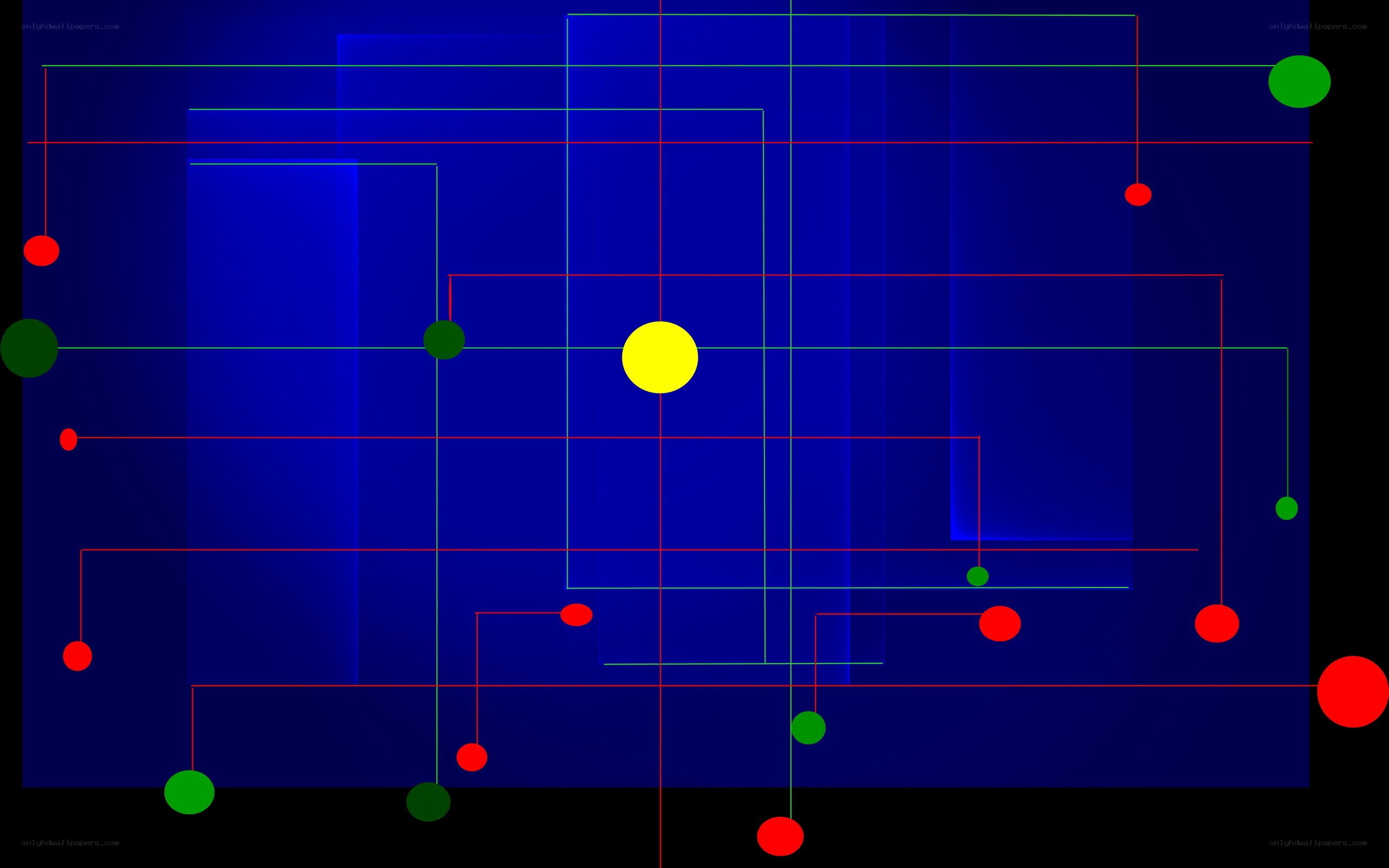Abstract geometric network