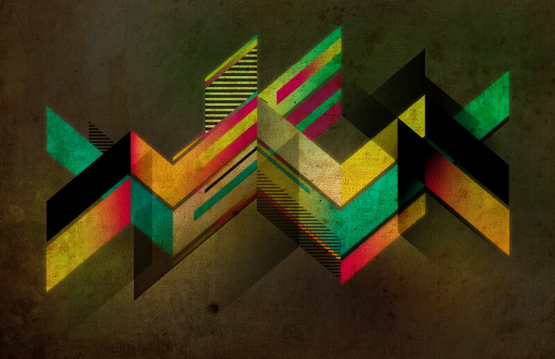 Abstract geometric pattern