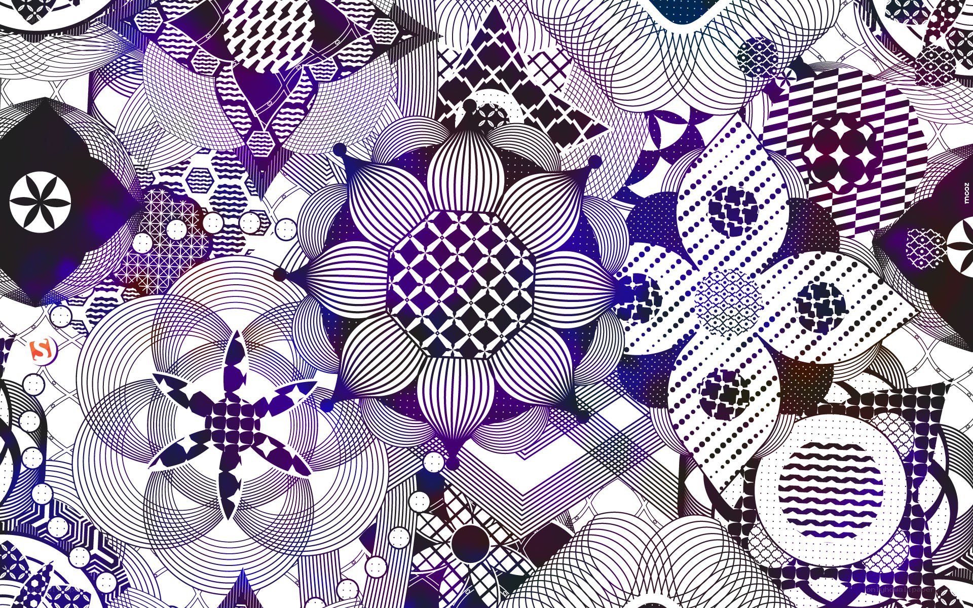 abstract geometric pattern art