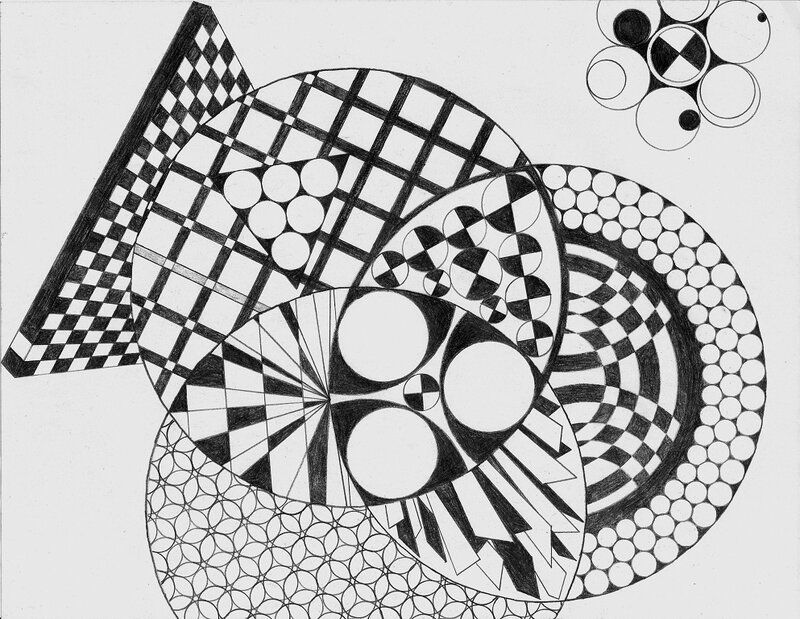 abstract geometric pattern art