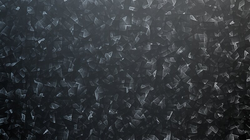 Abstract Geometric Pattern — Black, Dark, Digital Art, Geometric Shapes