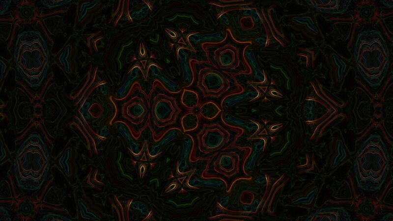 Abstract Geometric Pattern — Black, Hypnotic, Digital Art, Lines, Shapes