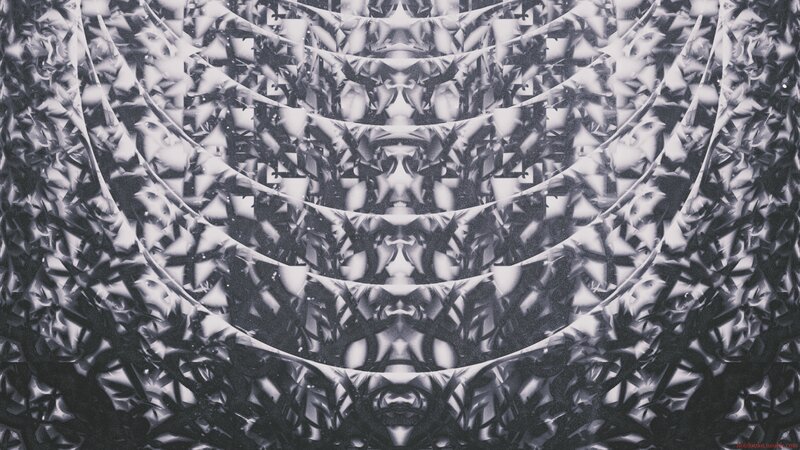 Abstract Geometric Pattern — Black, Hypnotic, Symmetry