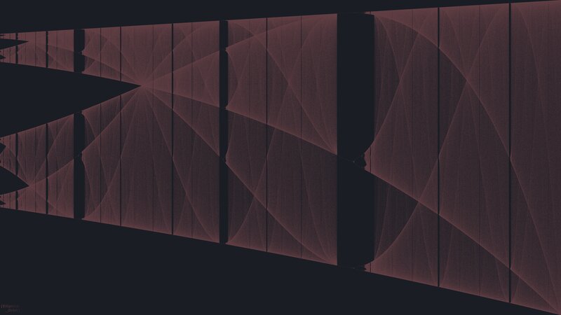 Abstract Geometric Pattern — Black, Minimalist, Digital Art