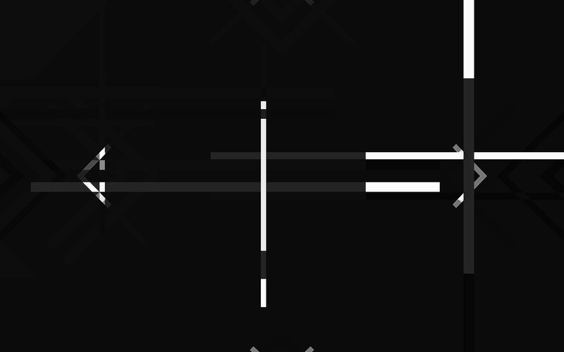 Abstract Geometric Pattern — Black, Neutral, Minimalist