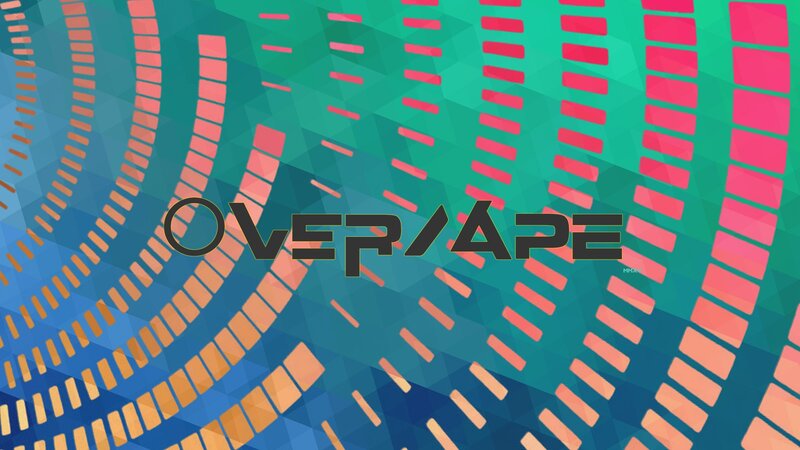 Abstract Geometric Pattern — Blue, Dynamic, Digital Art