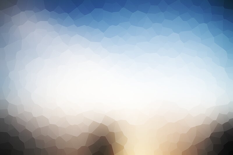 Abstract Geometric Pattern — Blue, Serene