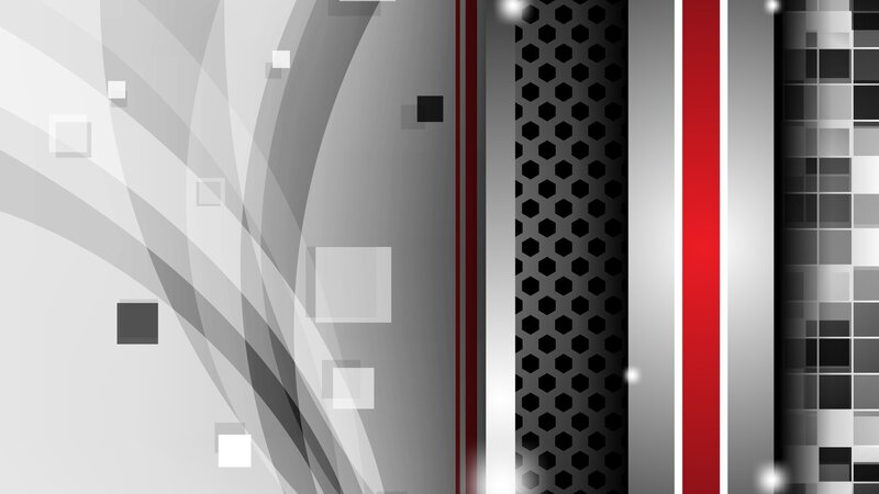 Abstract Geometric Pattern — Gray, Modern, Squares
