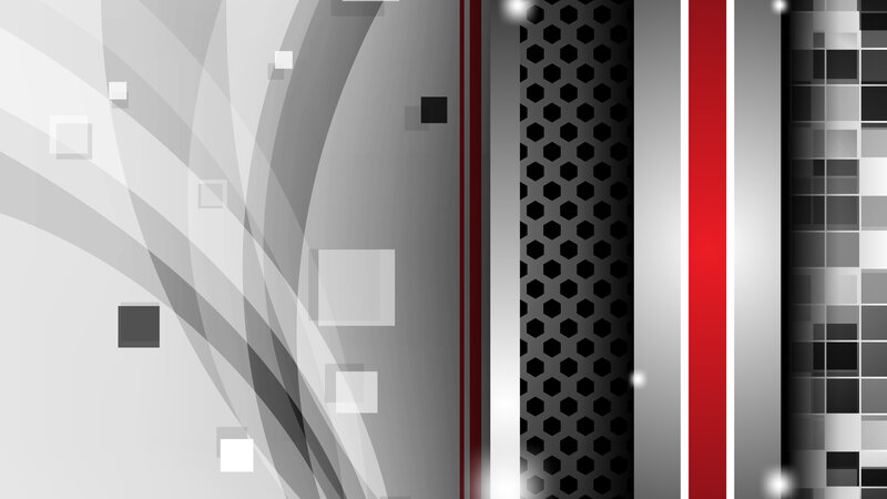 Abstract Geometric Pattern — Gray, Modern
