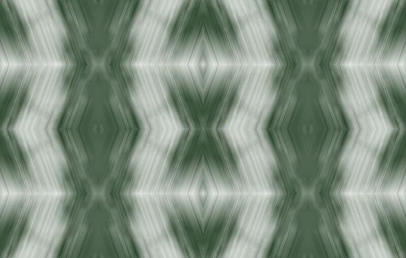 Abstract Geometric Pattern — Green, Calm, Diamond Shapes