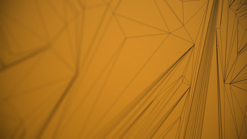Abstract Geometric Pattern — Orange, Calm