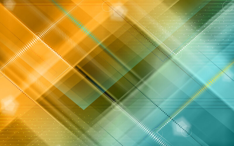 Abstract Geometric Pattern — Orange, Dynamic, Lines