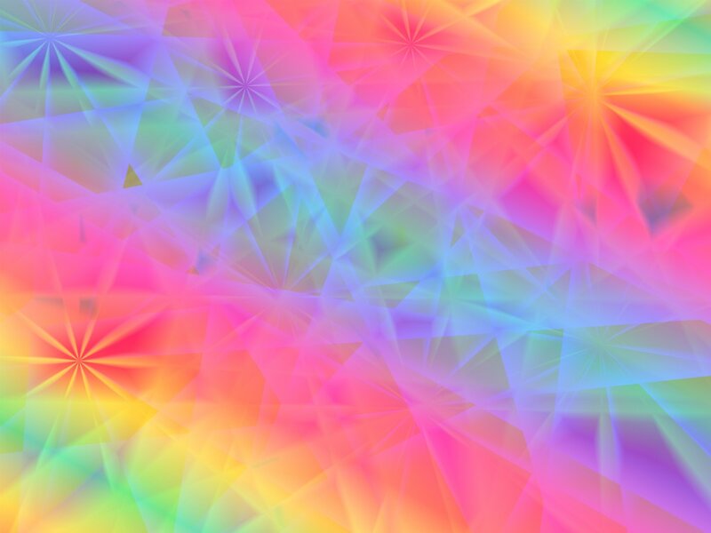 Abstract Geometric Pattern — Pink, Vibrant