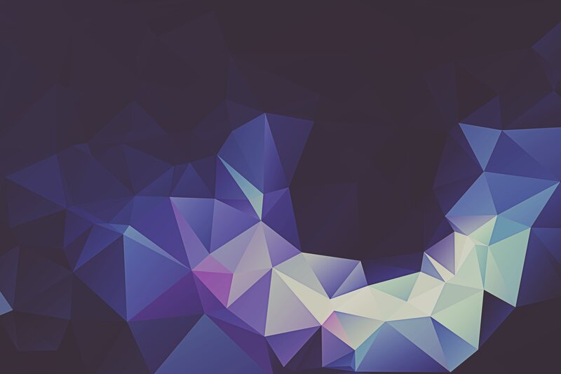 Abstract Geometric Pattern — Purple, Calm, Triangles, Blue