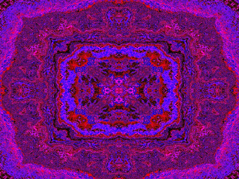 Abstract Geometric Pattern — Purple, Hypnotic, Symmetry