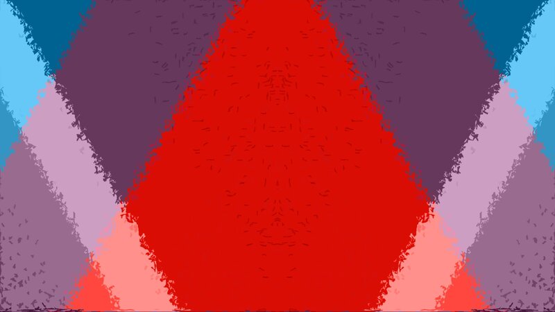 Abstract Geometric Pattern — Red, Calm, Purple