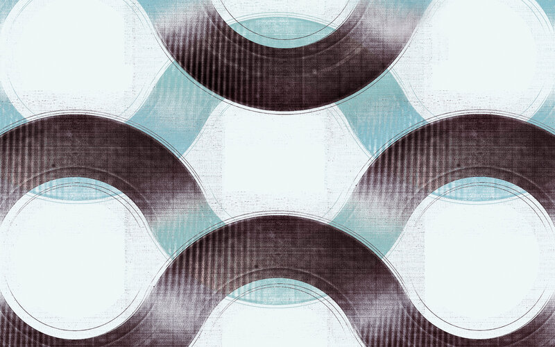Abstract geometric pattern with circles