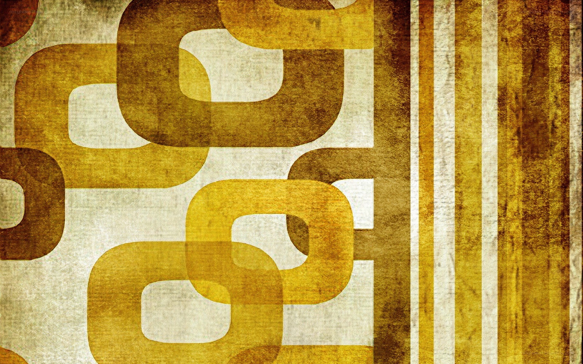 abstract geometric pattern with gold and brown tones