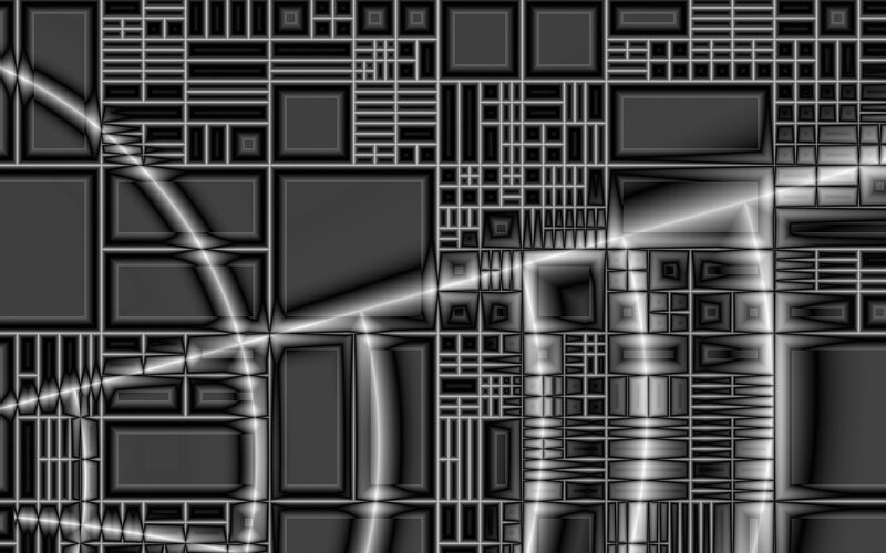 Abstract geometric pattern with light effects